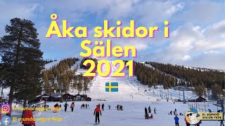 A skiing day in Sälen Sweden 2021 [upl. by Haelahk]