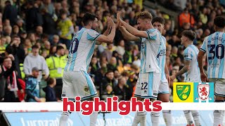 Match Highlights  Norwich 3 Boro 3  Matchday 12 [upl. by Ahset]