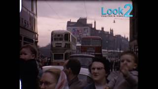 Glasgow Trams Final Days 1962  HD Cine Film Scan Look2 Services [upl. by Wainwright445]