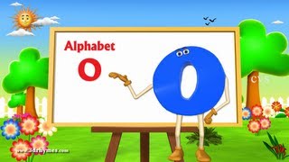 Letter O Song  3D Animation Learning English Alphabet ABC Songs For children [upl. by Roberts991]