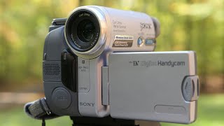 Sony Handycam DCRTRV22 Review and Test Footage [upl. by Yenffad209]