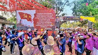 GSK Thambolam at Velayattu Narasimha Moorthi Temple Pooram 2024  Team Palliyangadi  Pallikkara [upl. by Sexela]