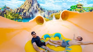 A Day At Floridas BEST Water Park Universals Volcano Bay POV Of ALL The Slides Premium Seats [upl. by Nnaesor70]