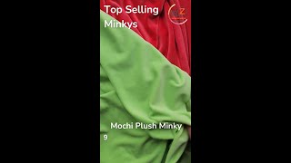 Top two selling minky fabric comparison [upl. by Ordnazil]