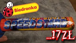 🧨Wyrzutnia Rzymskich Ogni Z Biedronki SPEED STARS 17 Zł💥fireworks fajerwerki firework sylwester [upl. by Moritz]