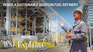 How Jet Fuel Is Made From Trash  WSJ [upl. by Sunshine]