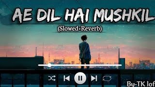 Ae Dil Hai Mushkil  SlowedReverbArijit Singh  Lofi Audio Song  10 PM LOFI [upl. by Manfred]