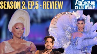 RuPaul’s Drag Race UK vs The World 2 Ep5  Review [upl. by Geibel981]