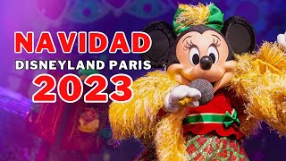 La Navidad en Disneyland Paris 🎄🎅🏼 Parte 1 I Vlog 2023 [upl. by Ashmead634]