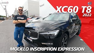 Volvo XC60 T8 Inscription Expression 2022  O SUV mais Seguro do Mundo [upl. by Lyrehs151]