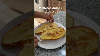 Molletes dulces crujientes [upl. by Coray313]