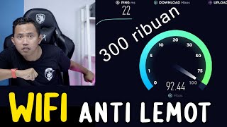 INTERNET 75 Mbps 300rbbulan Unlimited 😲 Wifi Rumah Murah Biznet  2021 [upl. by Feirahs]