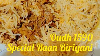 Oudh Special Raan Biriyani Oudh 1590 Kolkata traveladdawidshree [upl. by Nylsirhc]