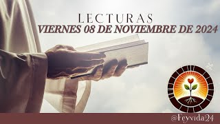 LECTURAS 08 NOVIEMBRE Astucia en la Fe Lecciones del Evangelio de Lucas [upl. by Irrep]