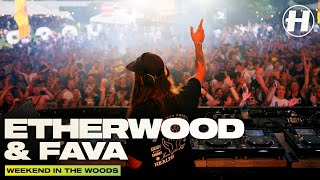 Etherwood amp Fava MC  Live  Hospitality Weekend In The Woods 2021 [upl. by Ayotahc505]