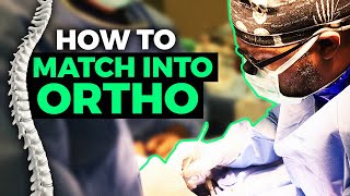 How to Match into Ortho [upl. by Reve]