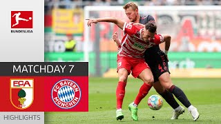 FC Augsburg  FC Bayern München 10  Highlights  Matchday 7 – Bundesliga 202223 [upl. by Adnert919]