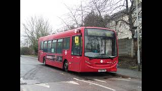 Enviro 200 ExFirst TT DML44290 YX61FYN Route W15 Starts the Engine on at Higham Hill Corgan Avenue [upl. by At]