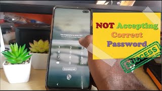 Android Phone will not Accept the correct Password Fix Updated [upl. by Merlina]