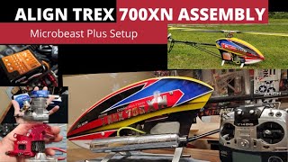 Align Trex 700XN Dominator Assembly with Microbeast Plus programming [upl. by Nola]