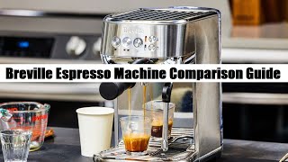 Top 5 Best Breville Espresso Machines 2024  Breville Espresso Machine Comparison Guide [upl. by Marquez]