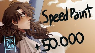 SpeedPaint  50000 Subscribers [upl. by Tomaso]