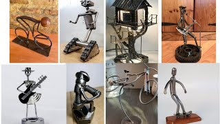 welding projects with scrap metal metal fabrication projects [upl. by Ydoc]