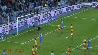 Getafe vs Barcelona 02 Resumen y goles Copa del Rey 2014 HD [upl. by Ayt261]