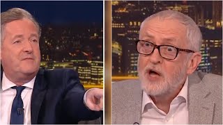 Jeremy Corbyn implodes during fiery clash with Piers Morgan about Hamas [upl. by Assila]