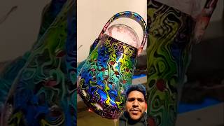 Hydro Dipping Crocs satisfying custom 15 lakhRAVEALERTd Push Up Short Version Creeds ytshorts [upl. by Odrude]