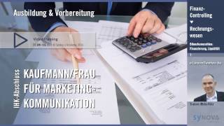 Bilanzkennzahlen Finanzierung amp Liquidität » Kaufmann  Kauffrau Marketingkommunikation [upl. by Ollecram]