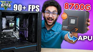 Gaming Without Graphics Card AMD Ryzen™ 7 8700G APU [upl. by Anilemrac645]