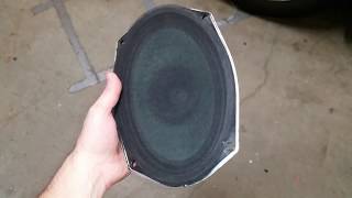 2017 2018 amp 2019 Chrysler Pacifica  OEM Mopar Front Door Speaker Removed To Upgrade [upl. by Oiramat]