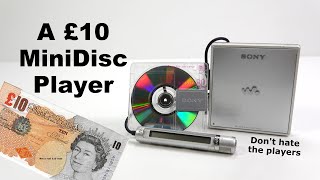 A MiniDisc Player for £10  Will it work What’s the catch [upl. by Artemisa]