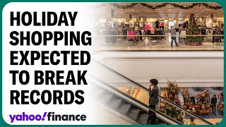 Holiday spending to reach record high as shoppers seek deals [upl. by Shirberg]