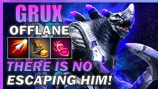 FIX the BIGGEST WEAKENESS of Grux and RUN THEM DOWN  Predecessor Offlane Gameplay [upl. by Ddot]