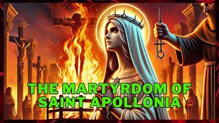 ✝️The Martyrdom of Saint Apollonia The Saint Who Defied the Empire and Entered the Fire for Christ🔥 [upl. by Eamon]