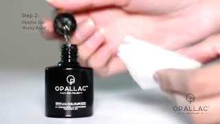 Opallac Gel Polish OMBRE NAIL ART [upl. by Boigie]