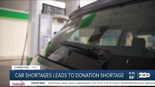 Car shortages leads to donation shortage [upl. by Russell273]