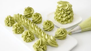 Get STABLE NOGrit Matcha Buttercream with This Simple Trick [upl. by Tnarg]