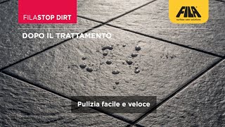 Pulire il gres strutturato e proteggerlo dallo sporco con FILASTOP DIRT [upl. by Siol]