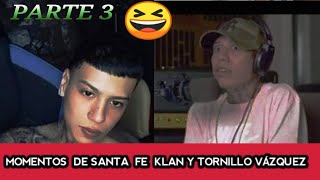 🤣MOMENTOS GRACIOSOS DE SANTA FE KLAN I TORNILLO VÁZQUEZ 🤣 [upl. by Adnaram70]