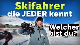 13 Skifahrertypen die JEDER kennt [upl. by Esli]