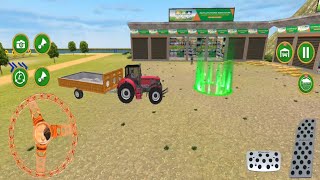 Driving Indian Tractors  Simulation Insights  Export In OffRoad Tractor Game  Android Gameplay [upl. by Mic]