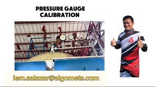 Pressure Gauge Calibration  TagalogTutorial [upl. by Basham844]