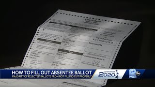 Absentee ballot How to fill it out [upl. by Salvador]