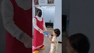 Badut Masha and the bear joget tiktok viral [upl. by Adnovoj]