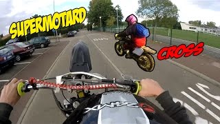 Supermotard Vs Cross I Wheeling beta 86 top alu [upl. by Humfrid788]