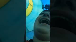 Tantrum TwistReverse POV at Zehnders Splash Village waterpark waterslide [upl. by Haley]