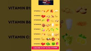 Vitamin Foods shortvideo healthyfood vitamin immunity healthtips subscribe immunity booster [upl. by Yesdnik]